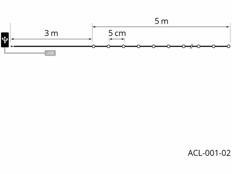 STT LED-Lichterkette Recharge String 5 m, 100 LED, Grün 4 STT LED-Lichterkette Recharge String 5 m, 100 LED, Grün – Bild 4