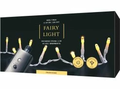 STT LED-Lichterkette Recharge String 2 m, 40 LED, Weiss -Weihnachtsbeleuchtung Verkäufe 210416798 xxl