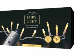 STT LED-Lichterkette Recharge String 5 m, 100 LED, Weiss -Weihnachtsbeleuchtung Verkäufe 210416839 xxl
