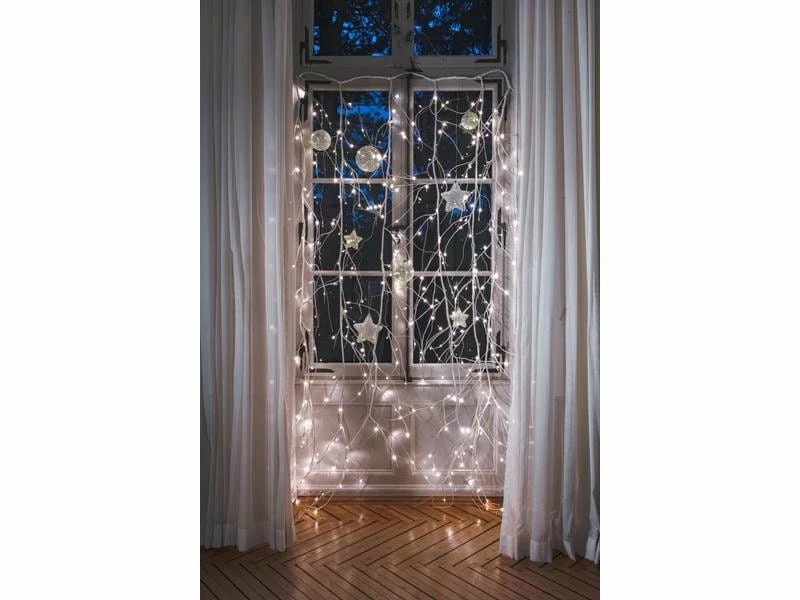 STT Fensterhänger Glamour Star L, Ø 18 cm, Weiss 3 STT Fensterhänger Glamour Star L, Ø 18 cm, Weiss – Bild 3