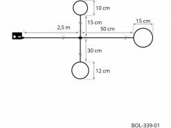 STT Hänger Set Ball, 3 Stück, Bordeaux -Weihnachtsbeleuchtung Verkäufe 210418312 xxl