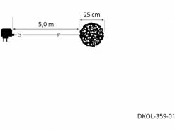 STT Leonis 60 LED, Ø 25 cm -Weihnachtsbeleuchtung Verkäufe 210445300 xxl