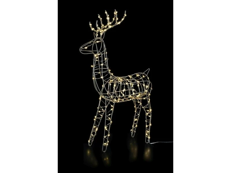 STT LED-Figur Rentier Finley 180 LED, 47.5 cm 2 STT LED-Figur Rentier Finley 180 LED, 47.5 cm – Bild 2
