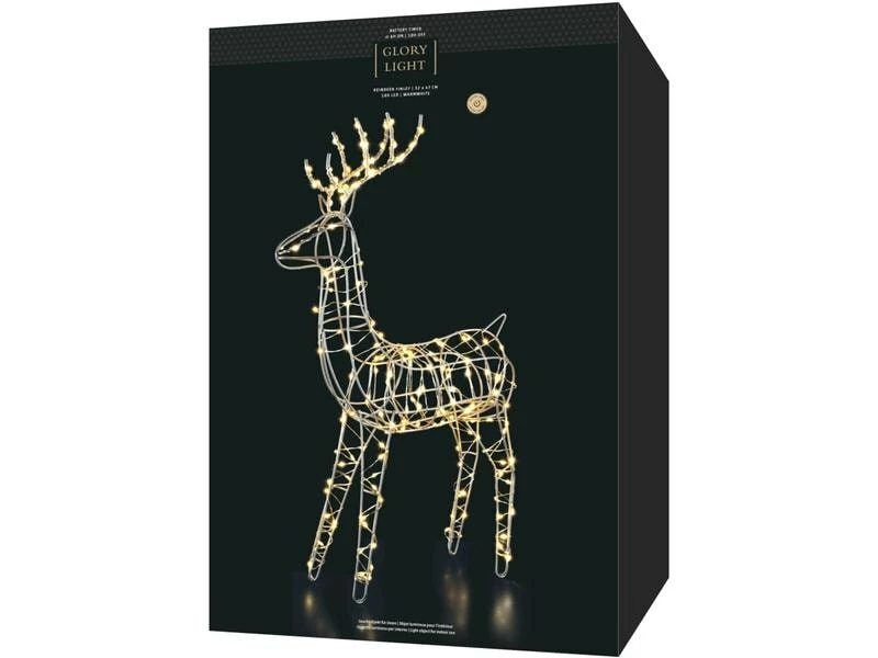STT LED-Figur Rentier Finley 180 LED, 47.5 cm 3 STT LED-Figur Rentier Finley 180 LED, 47.5 cm – Bild 3