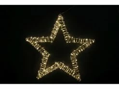 Dameco Tischdeko Stern, 50 cm, Silber