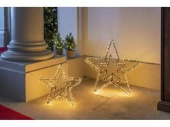 STT Dekolicht 3D Stern Doppelt Nero, Ø 58 cm -Weihnachtsbeleuchtung Verkäufe 211059133 xxl