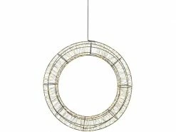 STT LED Engelskranz Nero 960 LED, Ø 45 cm, 9 W