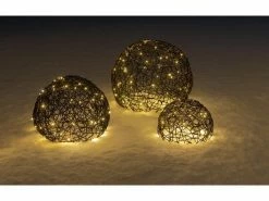 STT Dekolicht Rattan Ball, Ø 25 cm -Weihnachtsbeleuchtung Verkäufe 211061597 xxl