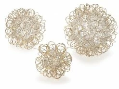 STT Ball Set Champagne 3 Stück, 45 LED