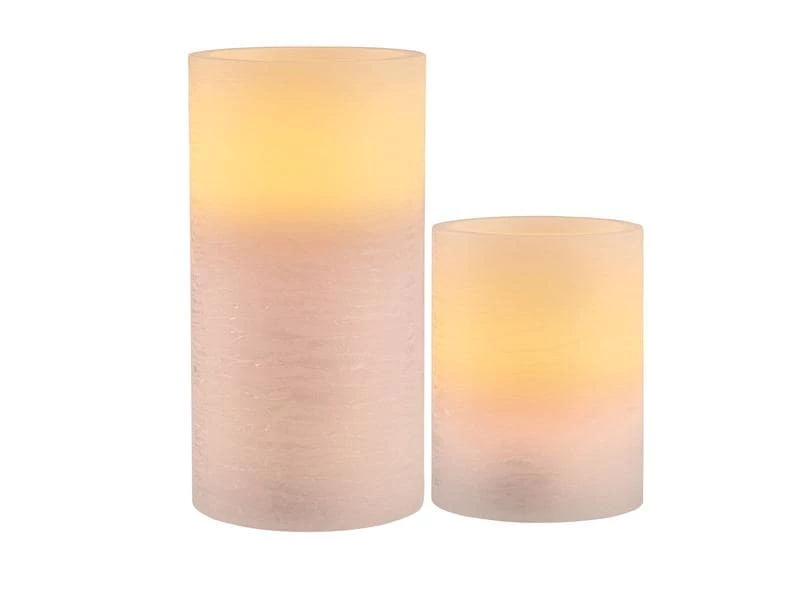 Pauleen LED-Kerzen Set Flieder, Ø 7.6 cm, Rosa, 2 Stk. 2 Pauleen LED-Kerzen Set Flieder, Ø 7.6 cm, Rosa, 2 Stk. – Bild 2