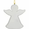 Star Trading LED Grabkerze Flamme Angel, Weiss