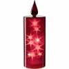 Leonardo Kerze Stella, 30 cm, Rot