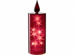 Leonardo Kerze Stella, 30 cm, Rot