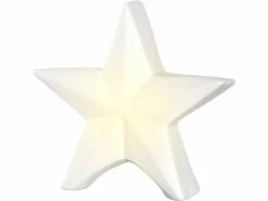 Leonardo Tischdeko Candela Stern, 16 cm, Weiss