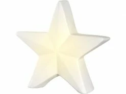 Leonardo Tischdeko Candela Stern, 16 cm, Weiss
