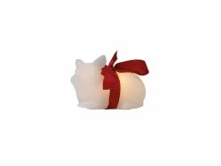 Sirius LED-Figur Schwein Ema, 12 cm, Weiss