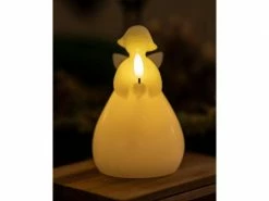 Sirius LED-Kerze Lucia, Ø 9.5 x H 15 cm, Weiss -Weihnachtsbeleuchtung Verkäufe 220716950 xxl