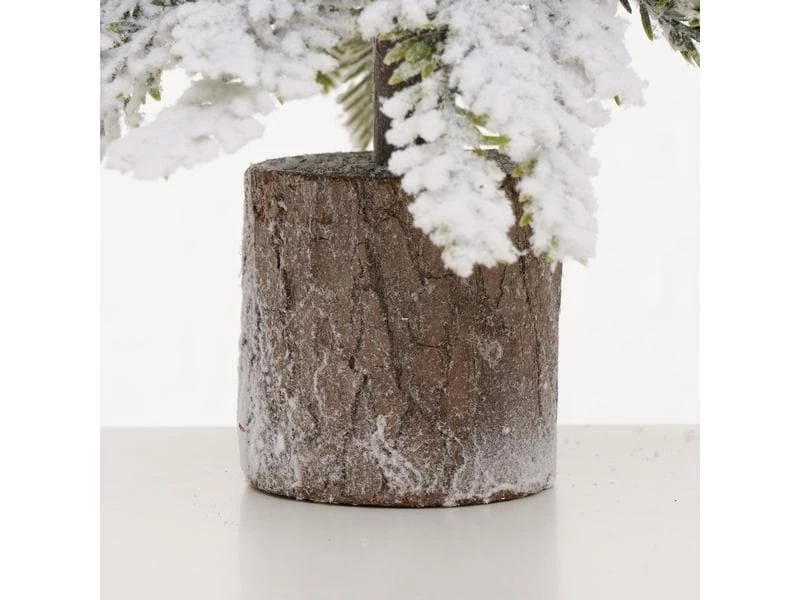 Boltze Weihnachtsbaum Thara mit Schnee, 38 cm 2 Boltze Weihnachtsbaum Thara mit Schnee, 38 cm – Bild 2