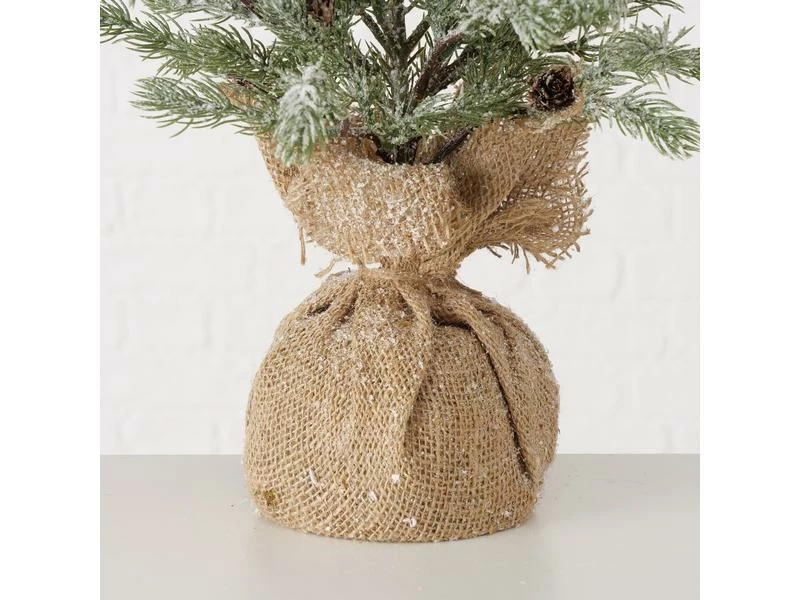 Boltze Weihnachtsbaum Teppo mit Schnee, 54 cm 2 Boltze Weihnachtsbaum Teppo mit Schnee, 54 cm – Bild 2
