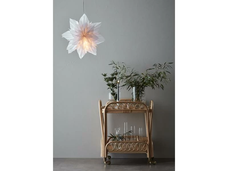 Markslöjd Fensterhänger Neela, LED E14 6W, Ø 45 cm, Weiss 2 Markslöjd Fensterhänger Neela, LED E14 6W, Ø 45 cm, Weiss – Bild 2