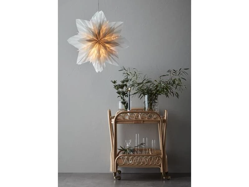 Markslöjd Fensterhänger Neela, LED E14 6W, Ø 60 cm, Grau 2 Markslöjd Fensterhänger Neela, LED E14 6W, Ø 60 cm, Grau – Bild 2