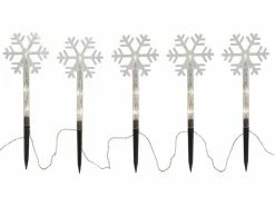 Star Trading Dekolicht Wandy, 5er, mit Erdspiess, 25 cm