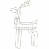 Star Trading LED-Figur Silhouette Tuby Deer, 105 cm, Transparent