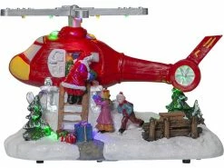 Star Trading LED-Figur Hubschrauber, 21 cm