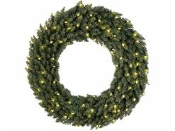 Star Trading LED-Weihnachtskranz Calgary, Ø 90 cm
