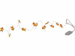 Star Trading LED Lichterkette Angel Hair Lebkuchenmännchen 12 LED, 110 cm