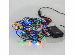 Star Trading LED-Lichterkette Akku, 64 LED, 2.7 m, Outdoor