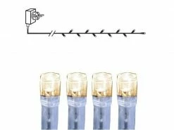 Star Trading LED-Lichterkette Micro 18 m Transparent, 180 LED, Outdoor