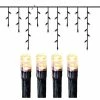 Star Trading Lichtervorhang-Erweiterung Icicle-System Decor, 126 LED, 3 m