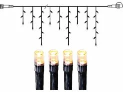 Star Trading Lichtervorhang-Erweiterung Icicle-System Decor, 126 LED, 3 m