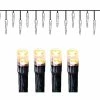 Star Trading Lichtervorhang-Erweiterung Icicle-System Decor, 50 LED, 5 m