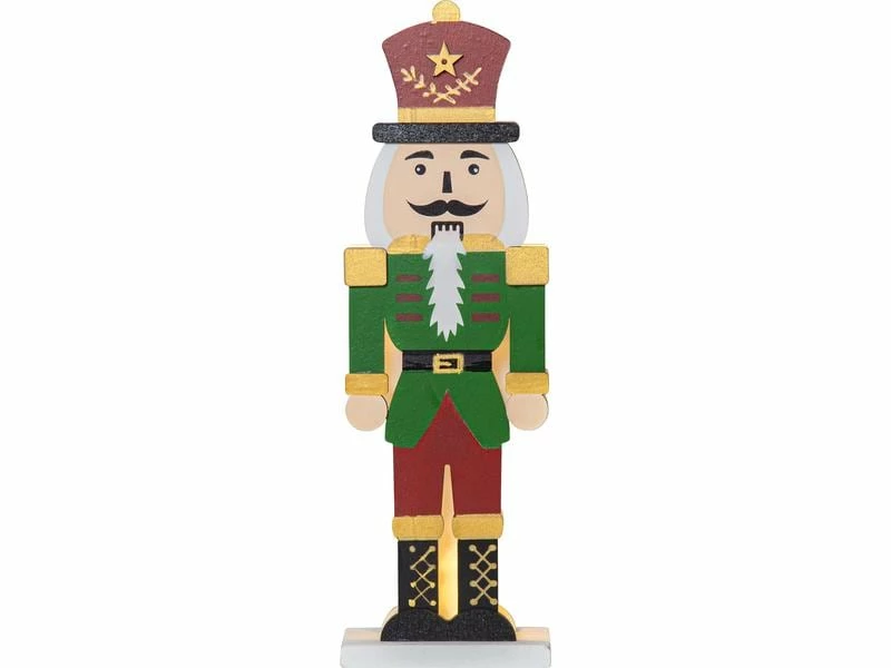 Star Trading LED-Figur Nutcracker, 25 cm, Grün 1 Star Trading LED-Figur Nutcracker, 25 cm, Grün