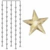 Star Trading LED-Lichtervorhang 0.9 m mit Sternen, 50 LED, Indoor
