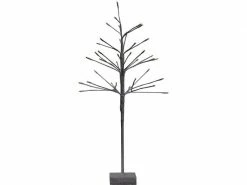 Star Trading Baum Snowfrost, 36 LEDs, 90 cm, Braun