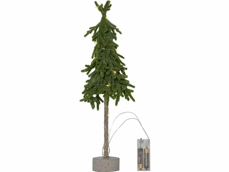 Star Trading Weihnachtsbaum Lummer, 10 LEDs, 45 cm, Grün 1 Star Trading Weihnachtsbaum Lummer, 10 LEDs, 45 cm, Grün