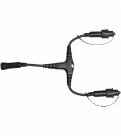 Star Trading Splitter, LED/EXPO/FOCUS, 2-Fach, 0.5 m, Schwarz