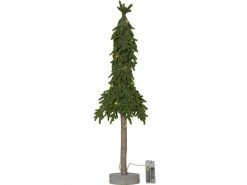 Star Trading Weihnachtsbaum Lummer, 20 LEDs, 65 cm, Grün