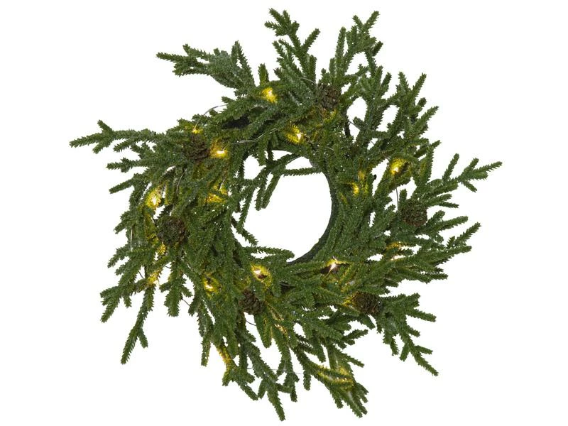 Star Trading Kranz Lummer, 38 cm, Grün 1 Star Trading Kranz Lummer, 38 cm, Grün