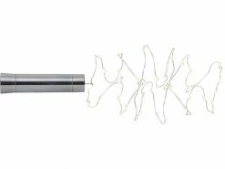 Star Trading LED Lichterkette Angel Hair 2 m, Silber