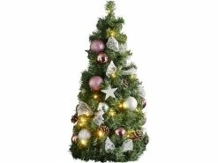 Star Trading Baum mit LED Beleuchtung 65 cm, Rosa