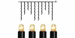 Star Trading Lichtervorhang-Erweiterung Icicle-System Expo, 100 LED, 2 m