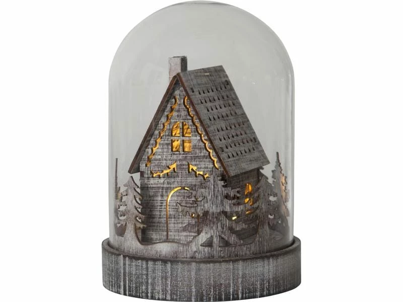 Star Trading Tischdeko Kupol Haus, 17.5 cm, Braun 1 Star Trading Tischdeko Kupol Haus, 17.5 cm, Braun