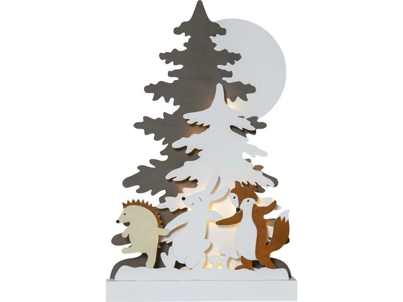Star Trading Tischdeko Forest Friends, 44 cm, Holz 1 Star Trading Tischdeko Forest Friends, 44 cm, Holz