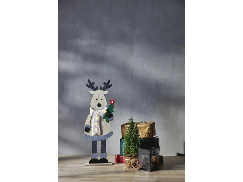 Star Trading LED-Figur Billy, Rentier, 80 cm 2 Star Trading LED-Figur Billy, Rentier, 80 cm – Bild 2