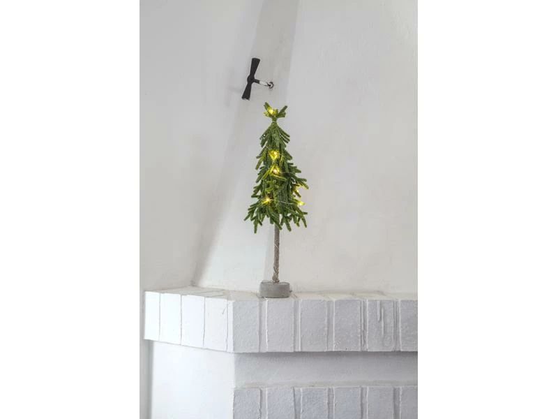 Star Trading Weihnachtsbaum Lummer, 10 LEDs, 45 cm, Grün 2 Star Trading Weihnachtsbaum Lummer, 10 LEDs, 45 cm, Grün – Bild 2