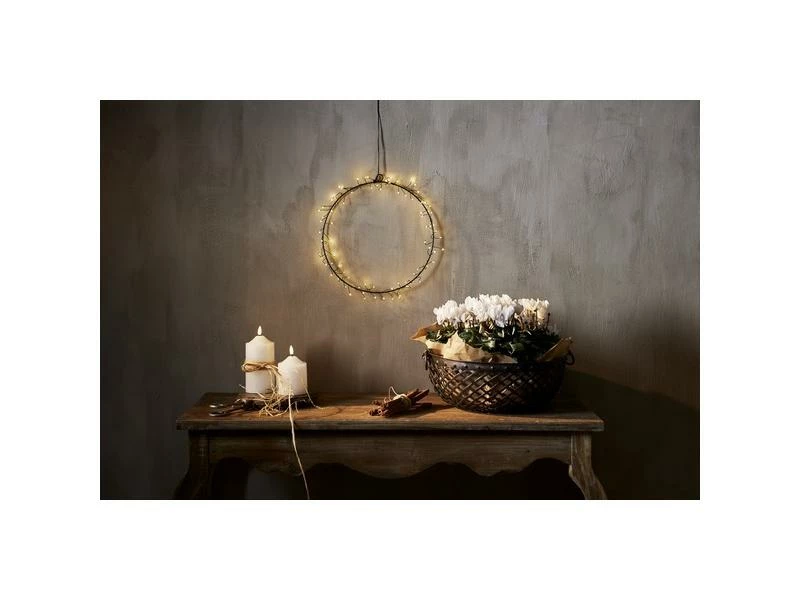 Star Trading LED-Weihnachtskranz Nike 30 cm Ø Indoor 2 Star Trading LED-Weihnachtskranz Nike 30 cm Ø Indoor – Bild 2